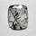Rose Cut Black Tourmalinated Quartz