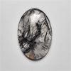 Rose Cut Black Tourmalinated Quartz