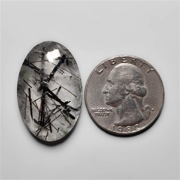 Black Tourmalinated Quartz