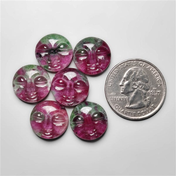 Crystal|Ruby In Zoisite