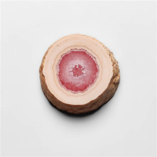 Rare Rhodochrosite Stalactite Slice