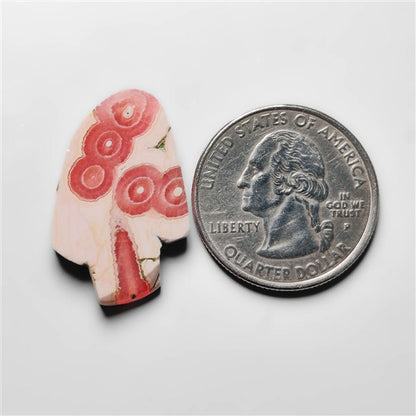 Rare Rhodochrosite Stalactite Slice