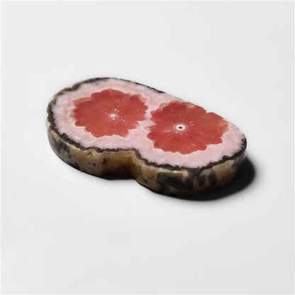 Rare Rhodochrosite Stalactite Slice