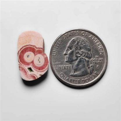 Rare Rhodochrosite Stalactite Slice