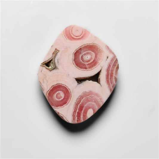 Rare Rhodochrosite Stalactite Slice