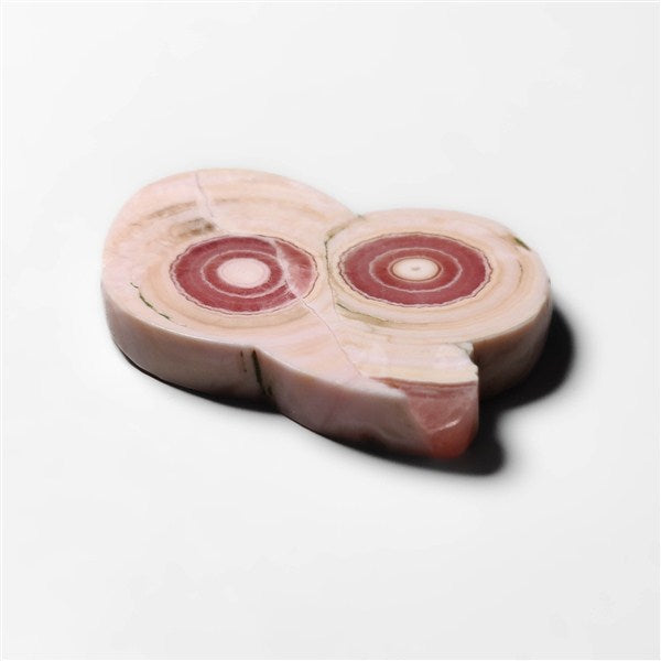 Rare Rhodochrosite Stalactite Slice