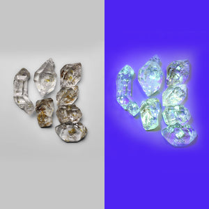 Petroleum Herkimer Diamond Crystals Lot