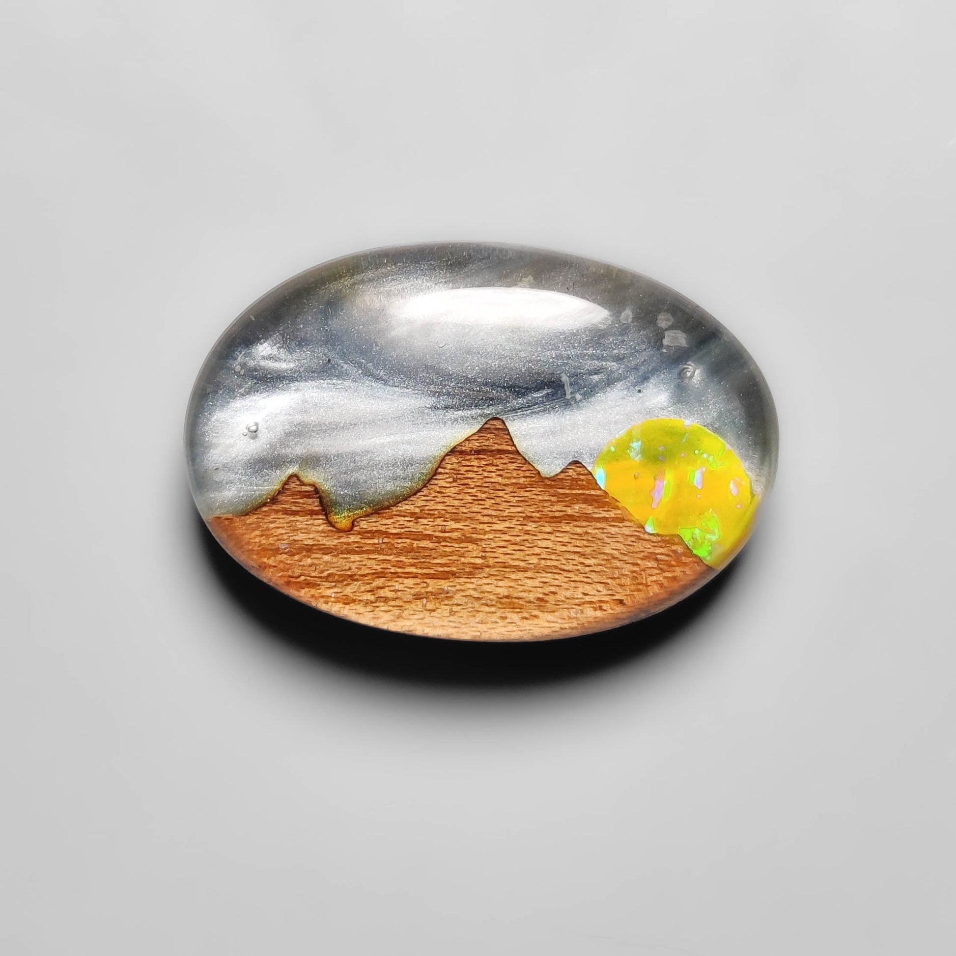 Aurora Opals|Mother Of Pearl|Maple Wood