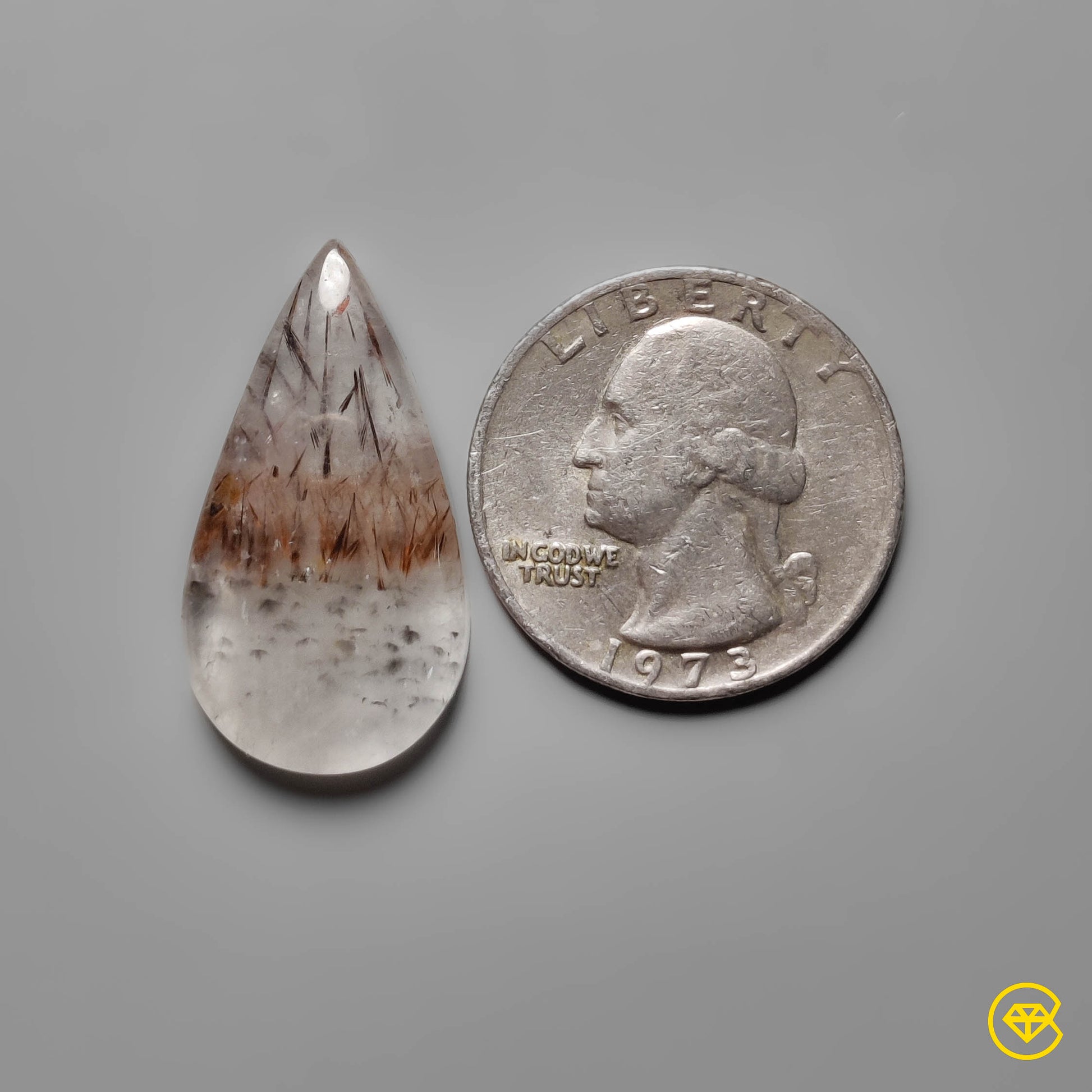 Cacoxenite|Quartz
