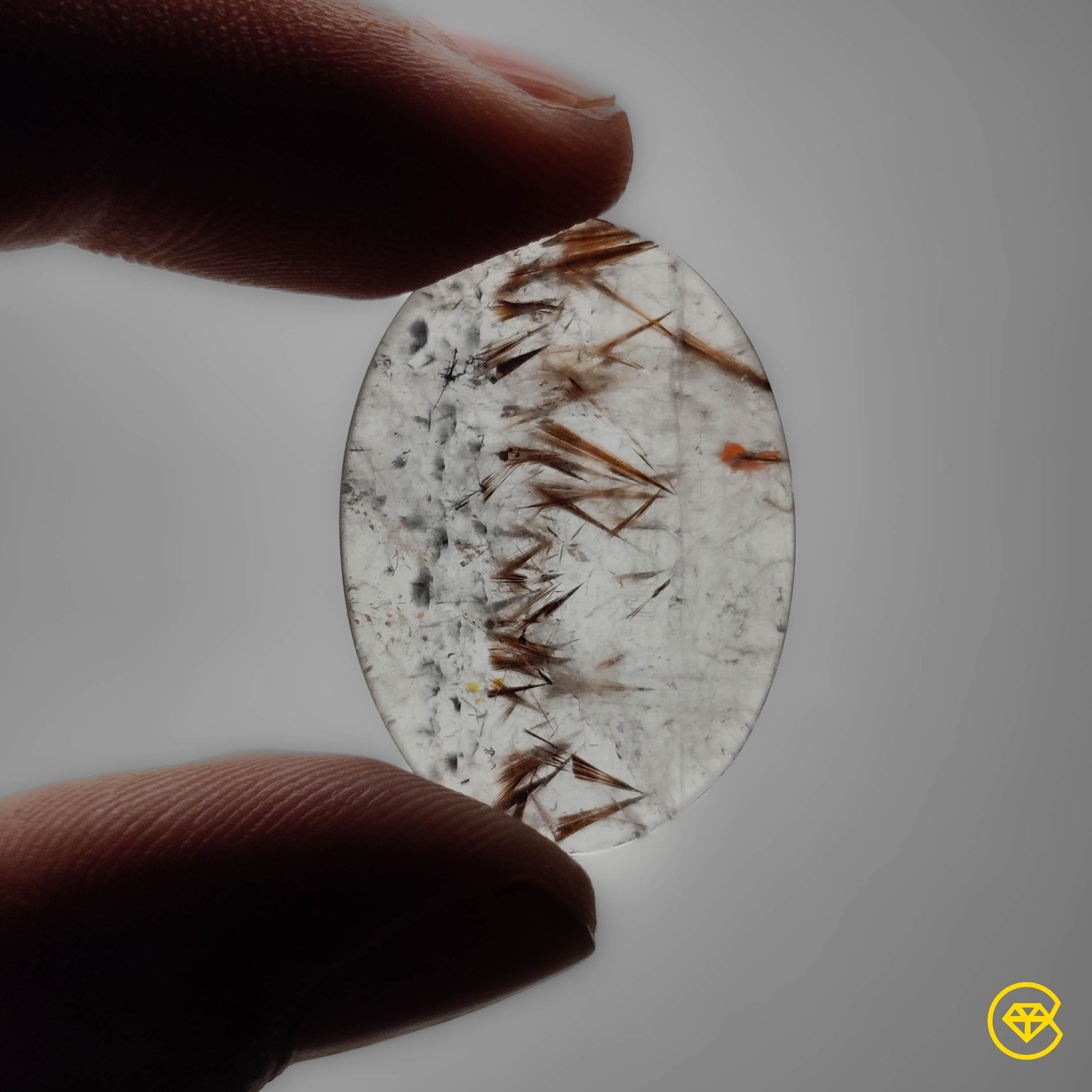 Cacoxenite|Quartz
