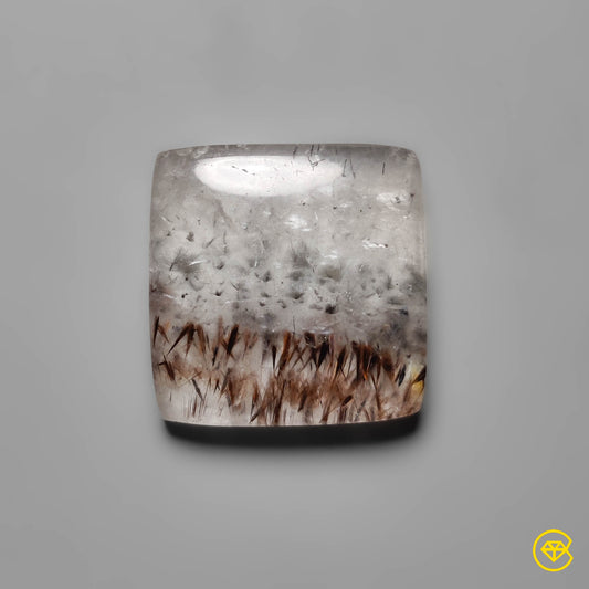 Cacoxenite|Quartz