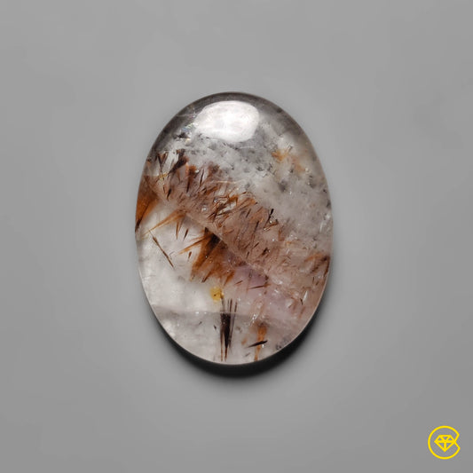 Cacoxenite|Quartz