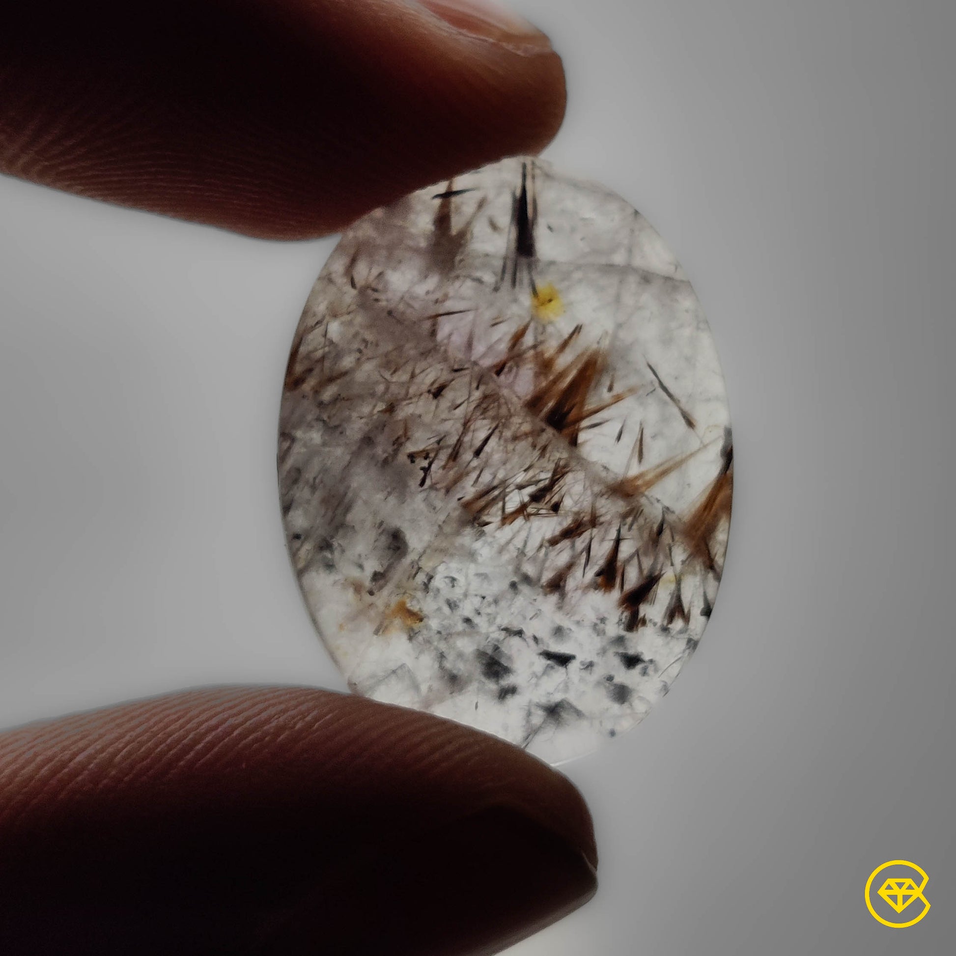 Cacoxenite|Quartz