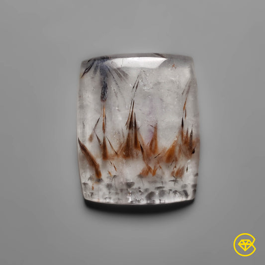 Cacoxenite|Quartz