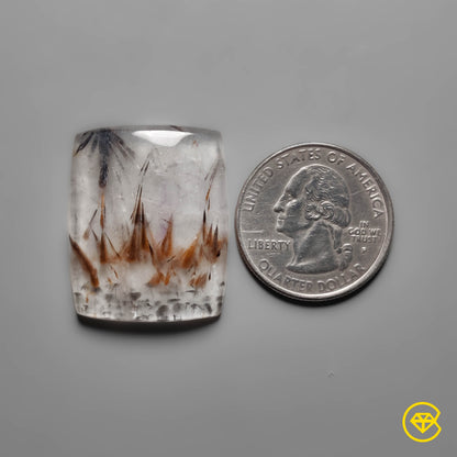 Cacoxenite|Quartz