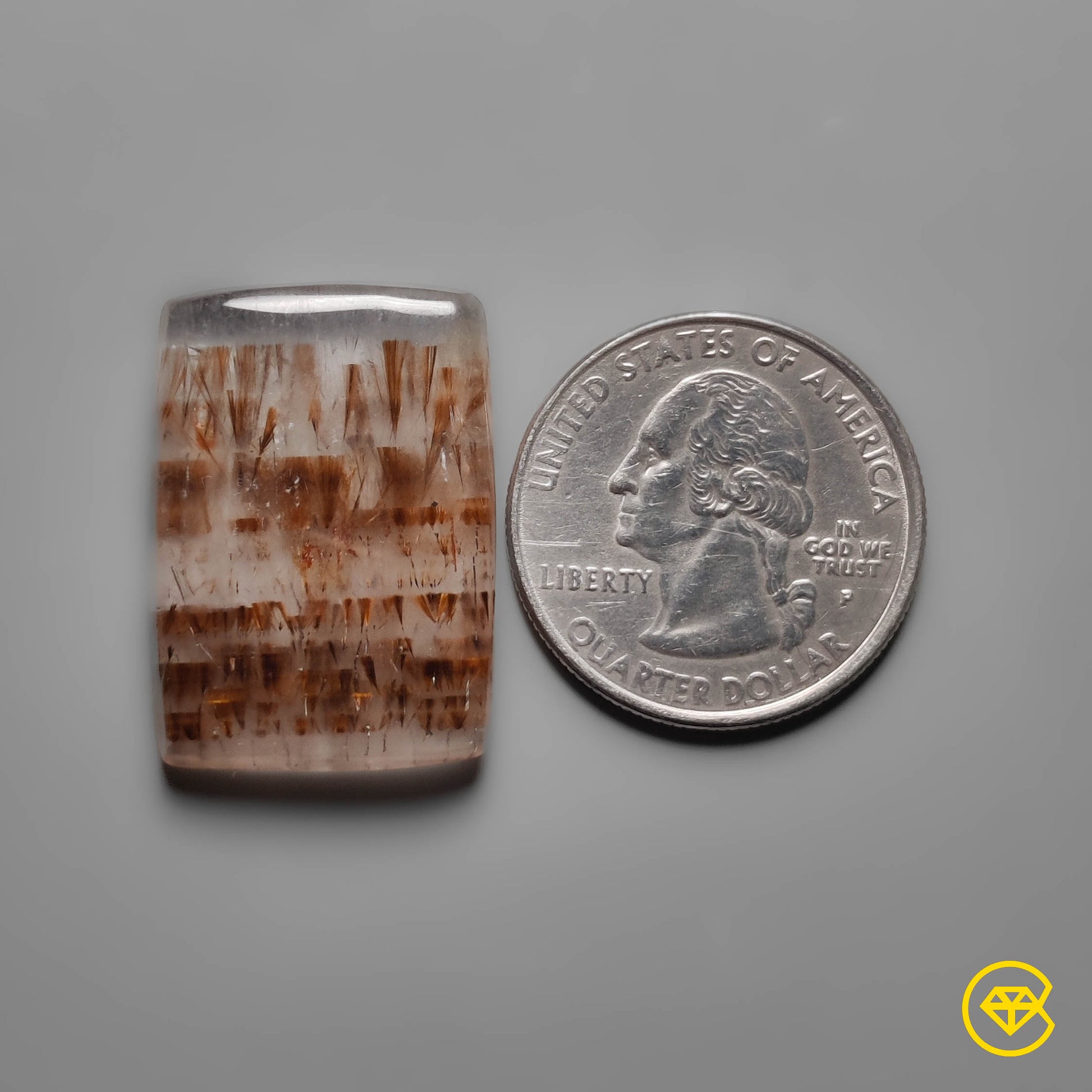 Cacoxenite|Quartz