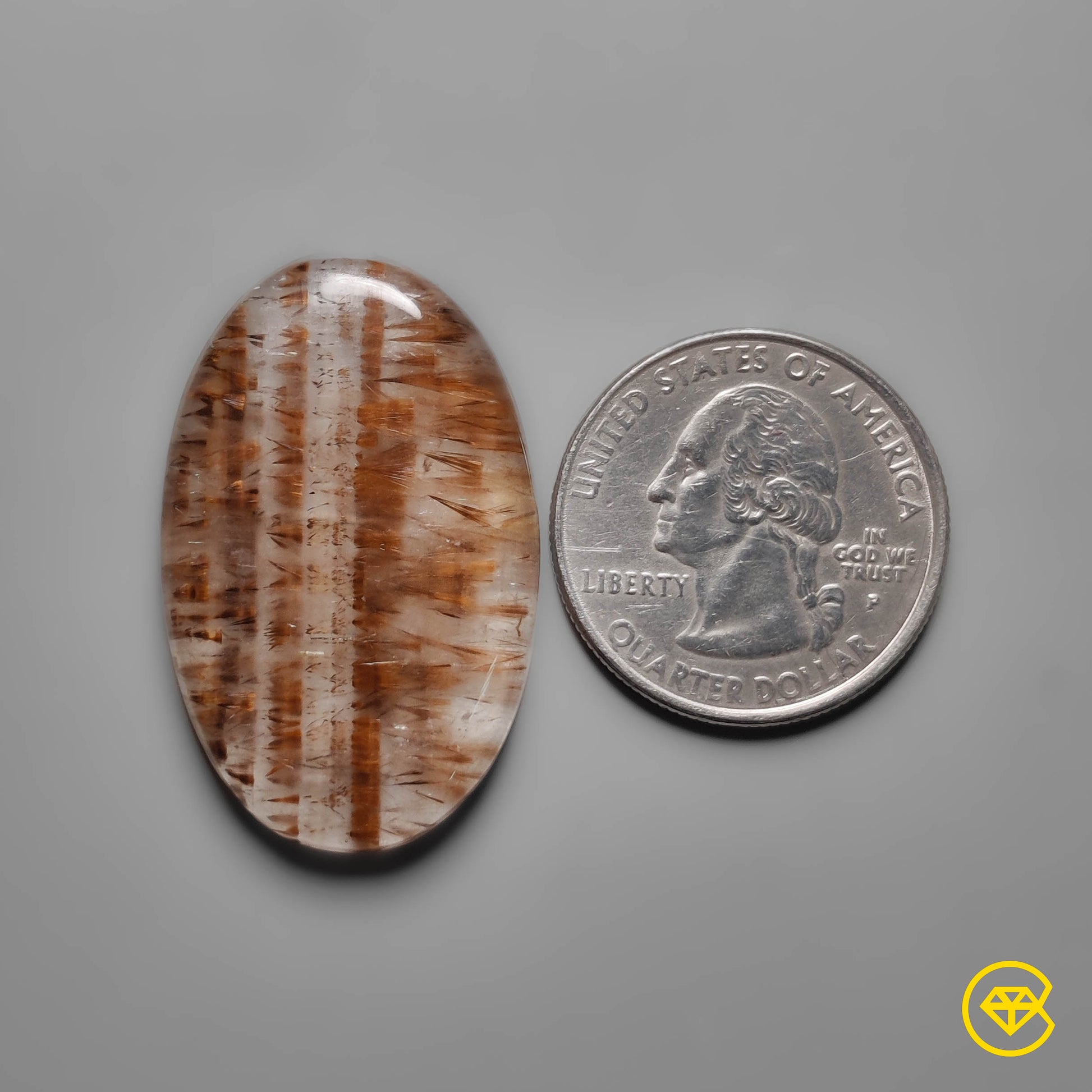 Cacoxenite|Quartz