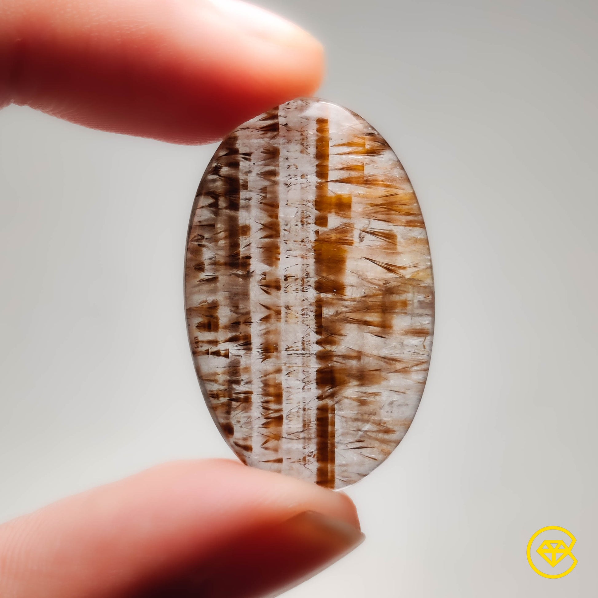 Cacoxenite|Quartz
