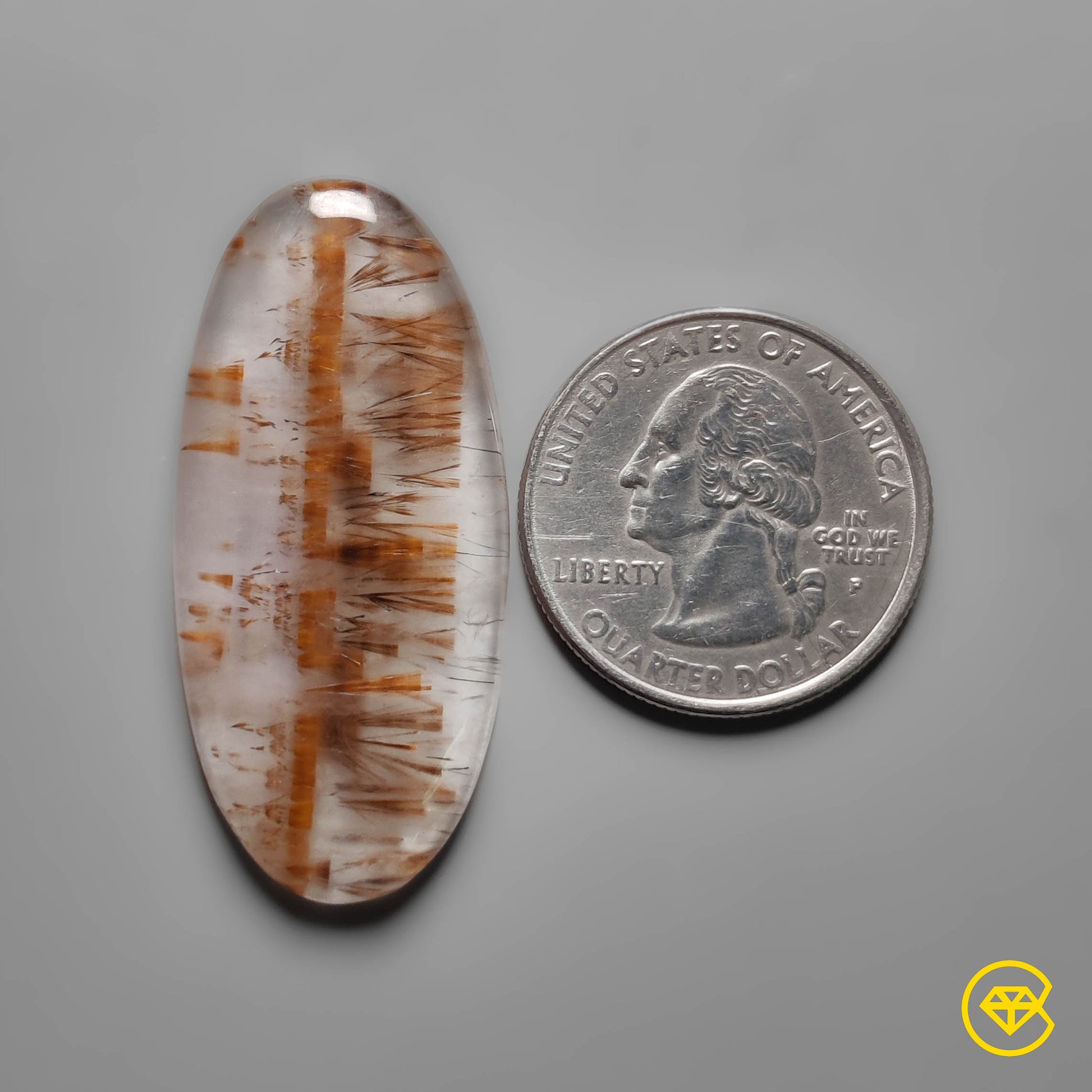 Cacoxenite|Quartz