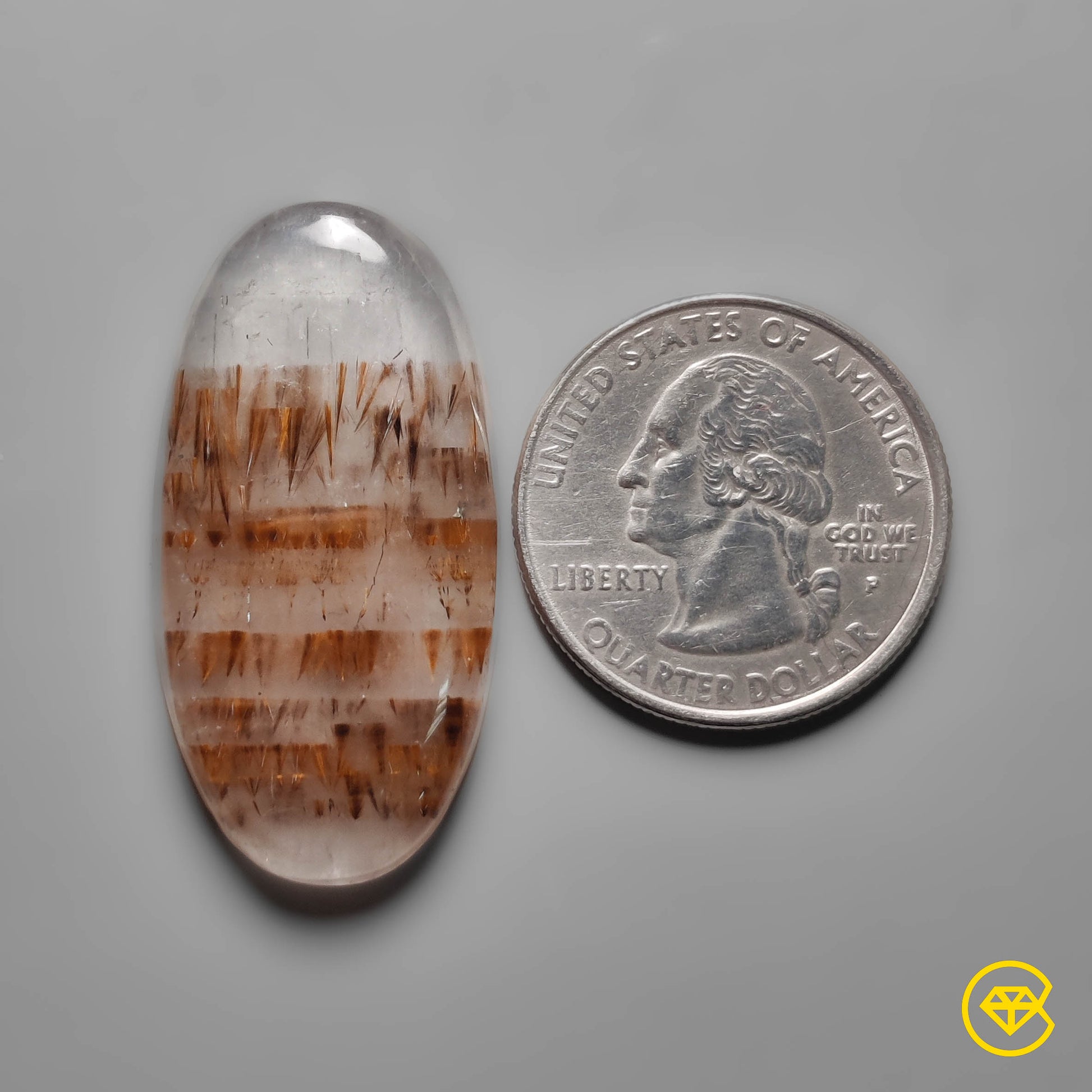 Cacoxenite|Quartz