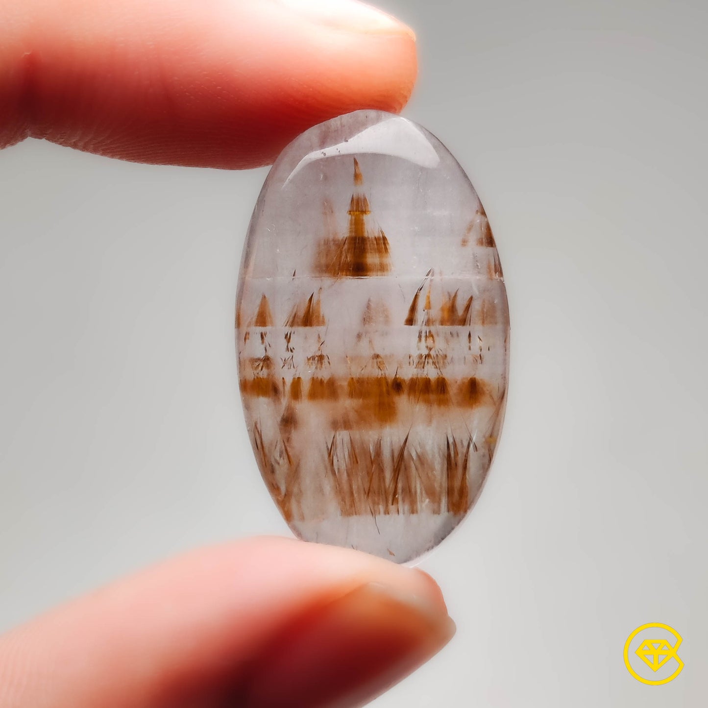 Cacoxenite|Quartz