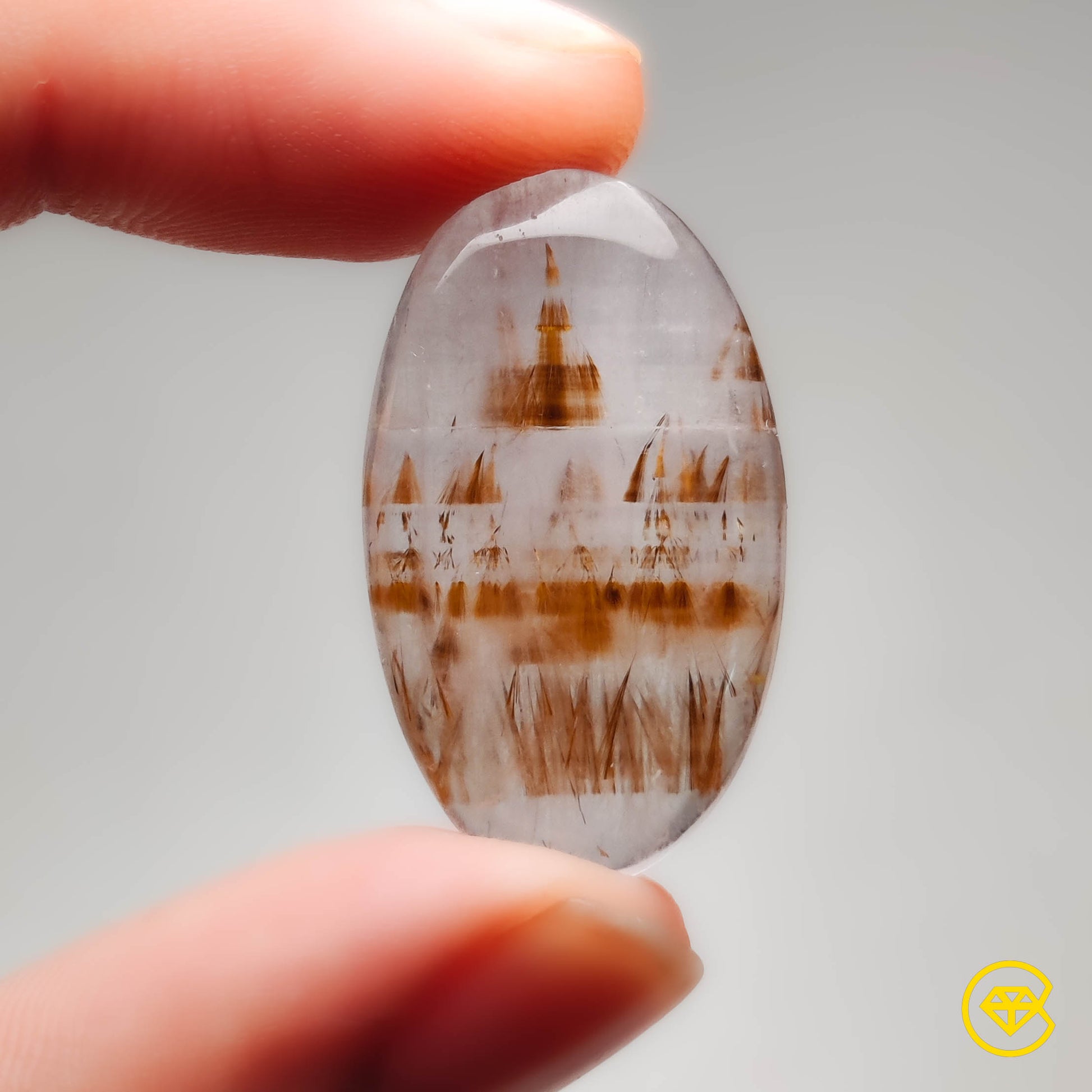 Cacoxenite|Quartz