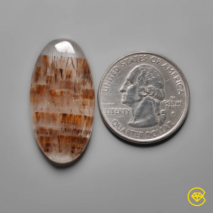 Cacoxenite|Quartz