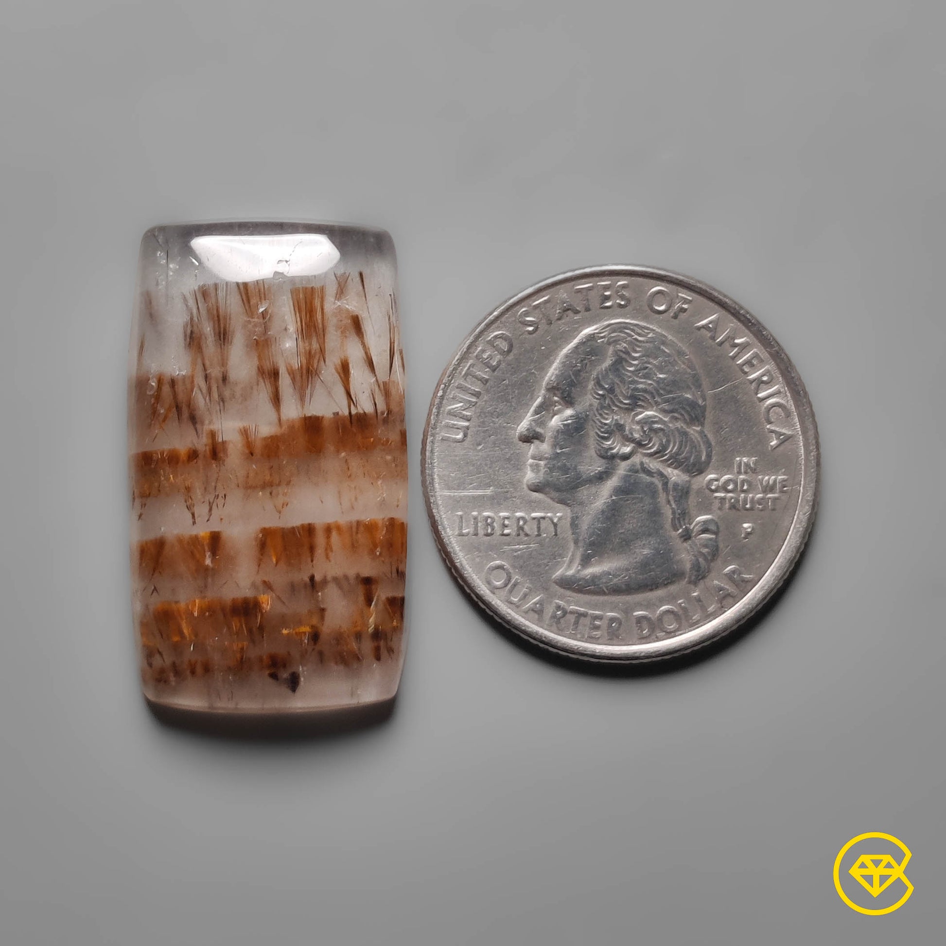Cacoxenite|Quartz