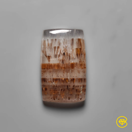 Cacoxenite|Quartz