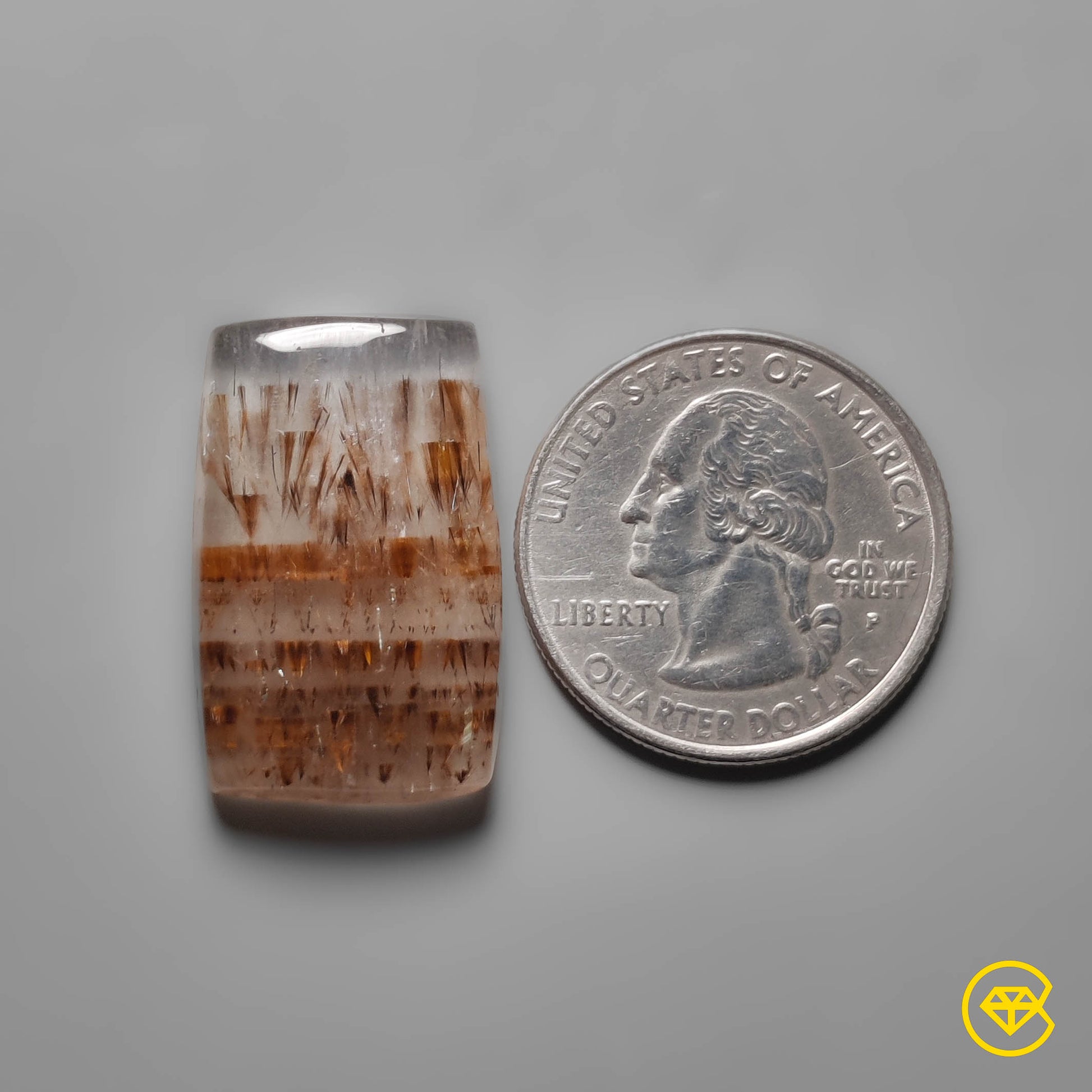 Cacoxenite|Quartz