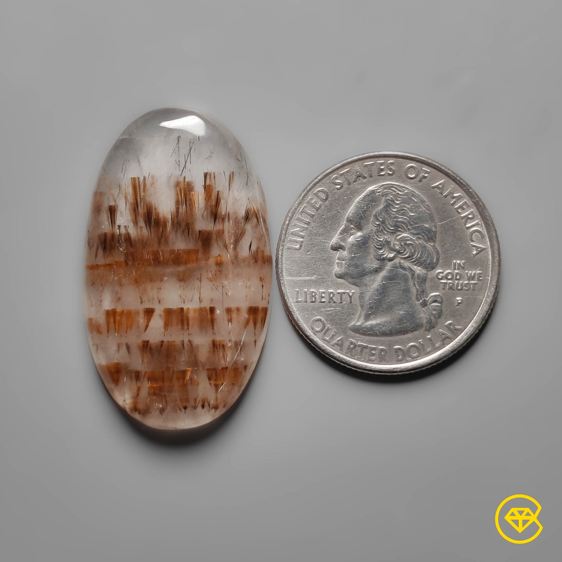 Cacoxenite|Quartz