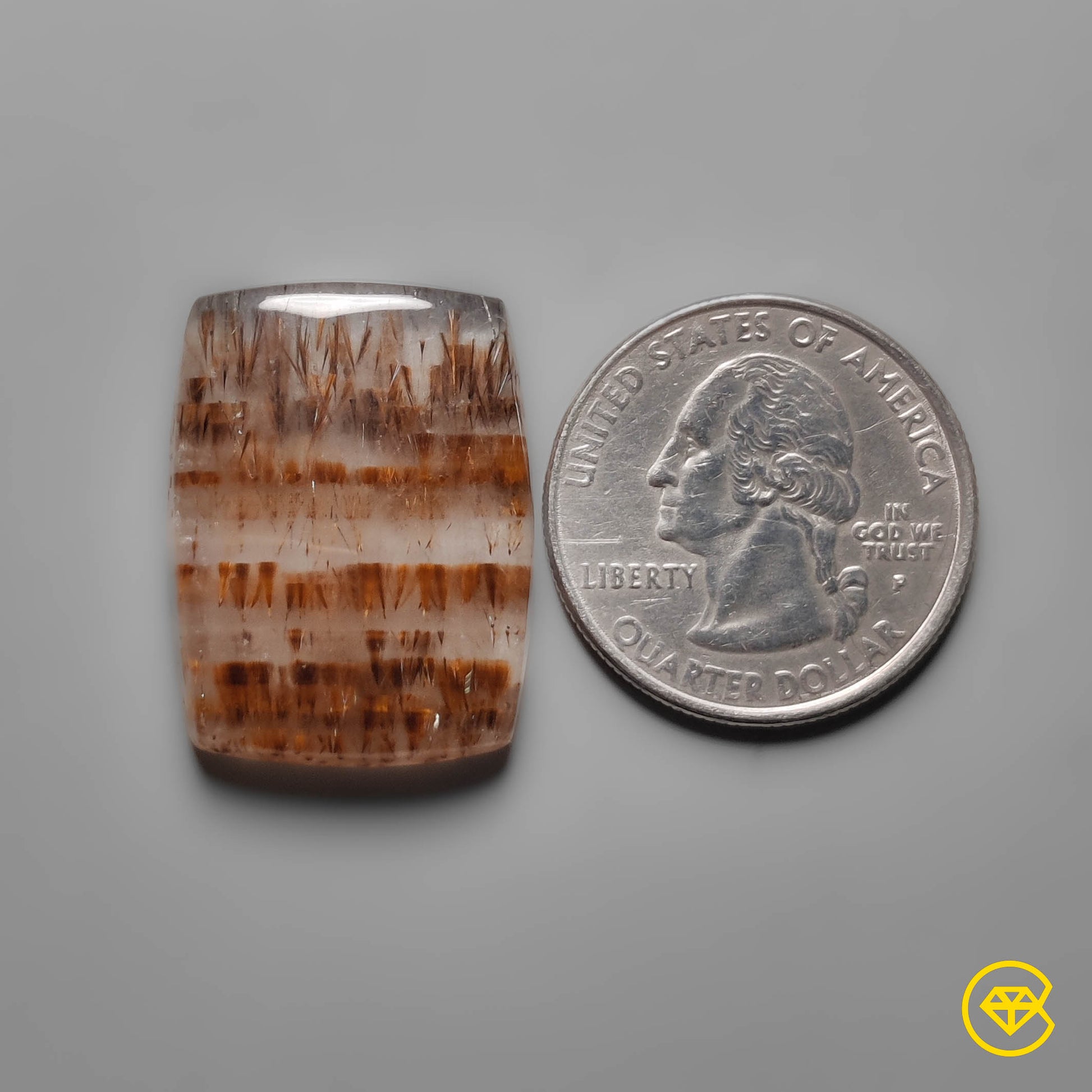 Cacoxenite|Quartz