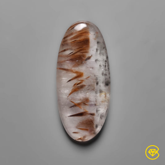 Cacoxenite|Quartz