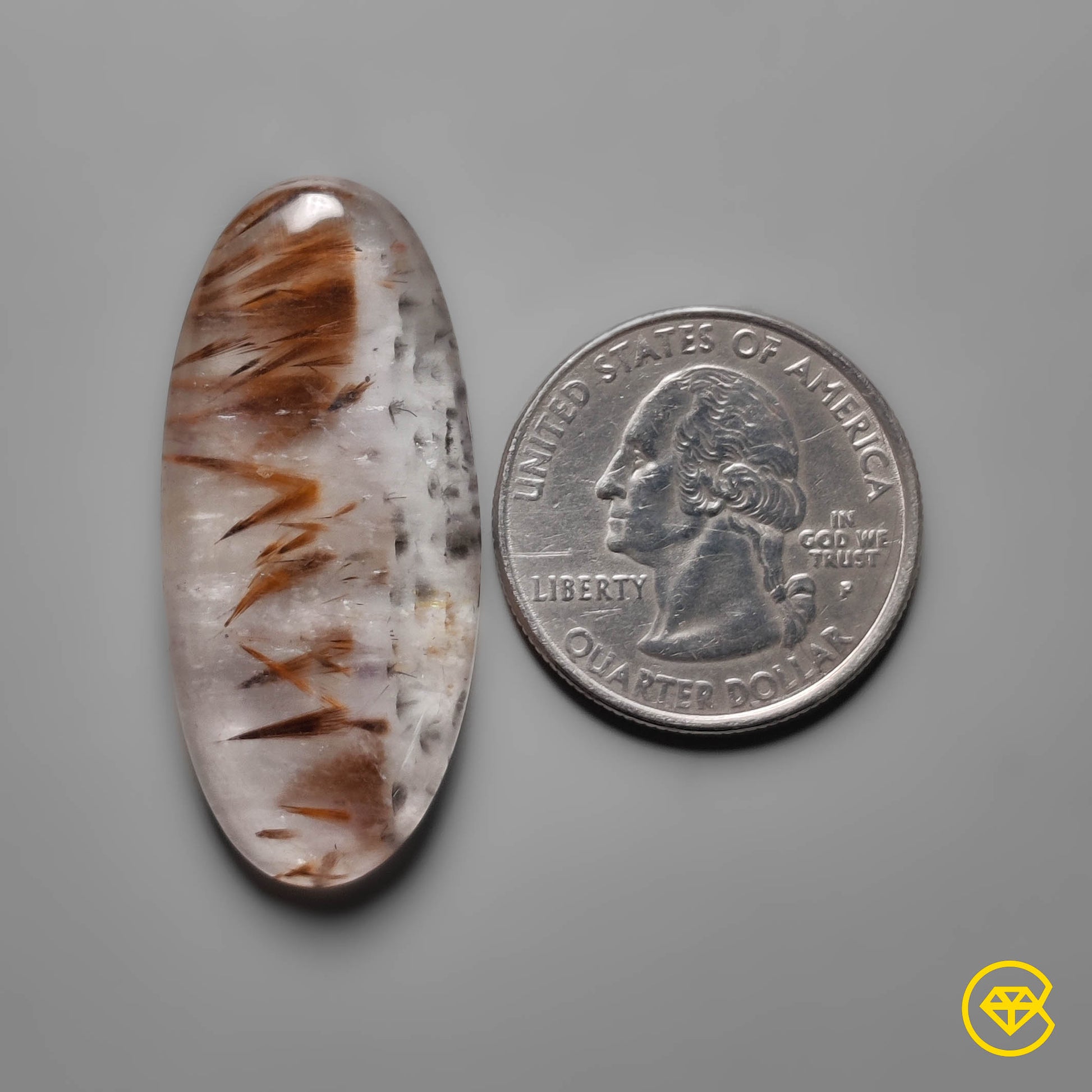 Cacoxenite|Quartz