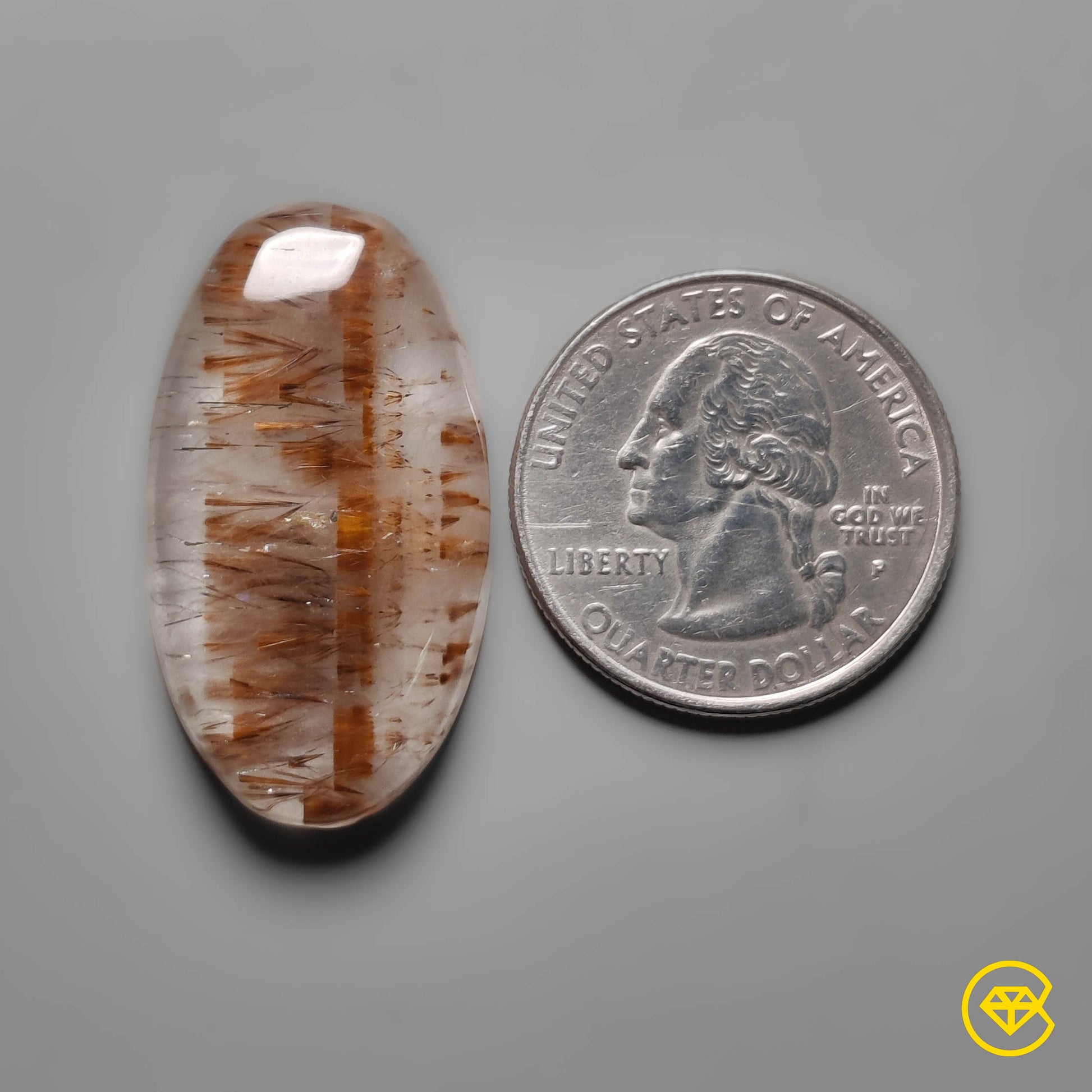 Cacoxenite|Quartz