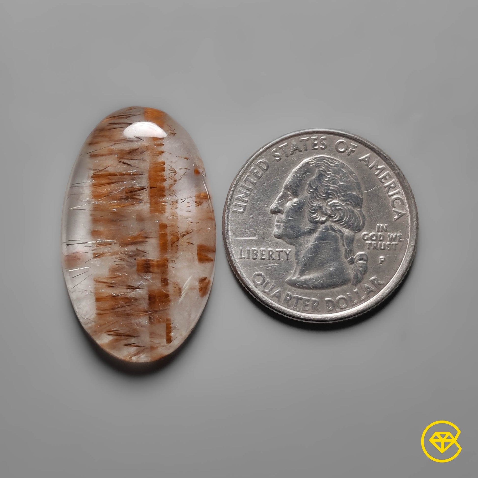 Cacoxenite|Quartz