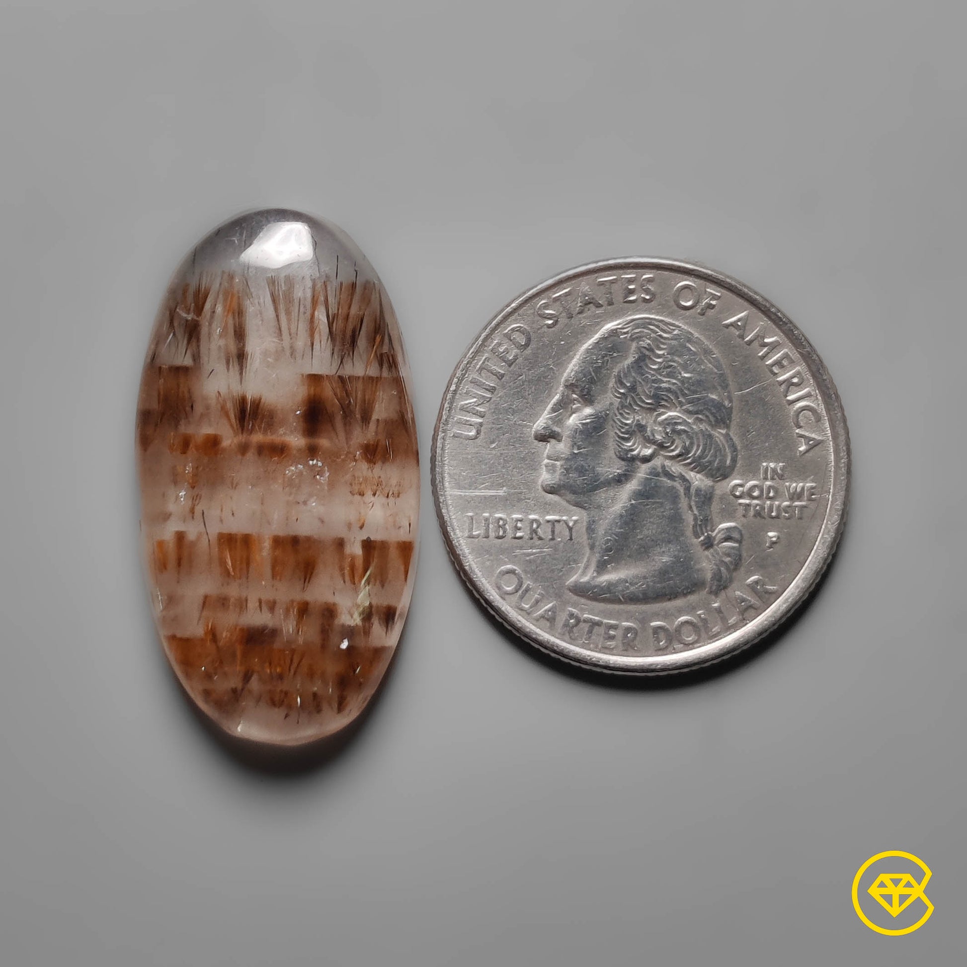 Cacoxenite|Quartz