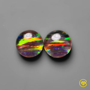 Gilson Opal Doublets Pair