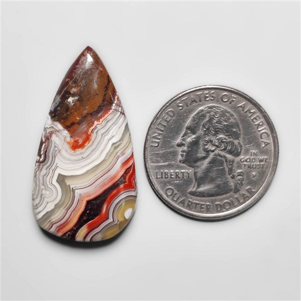 Laguna Lace Agate Cabochon