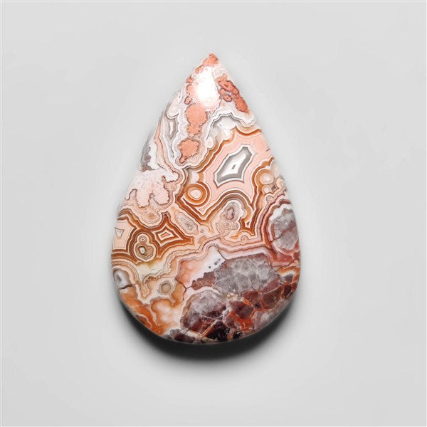 Laguna Lace Agate Cabochon