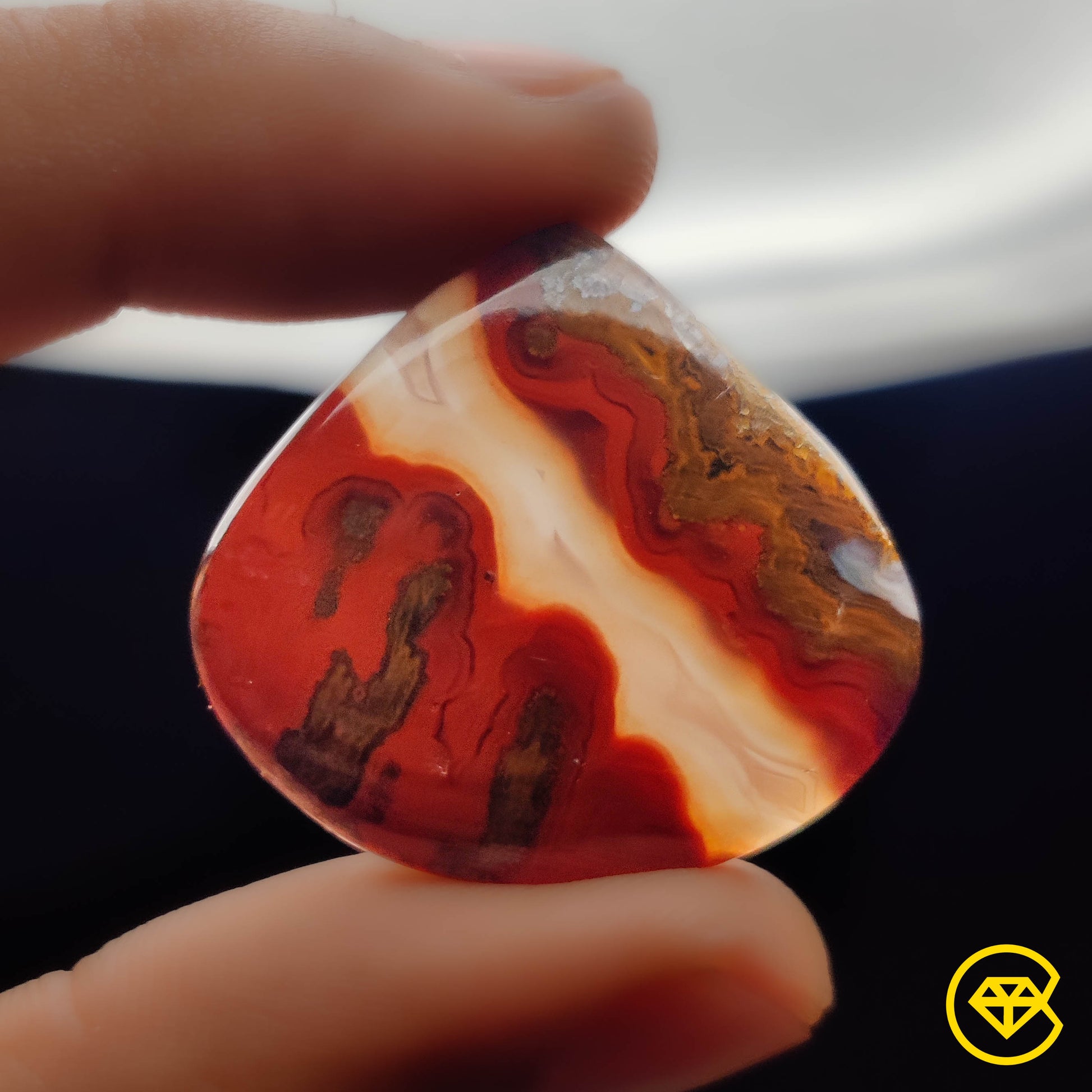 Moroccan Seam Agate