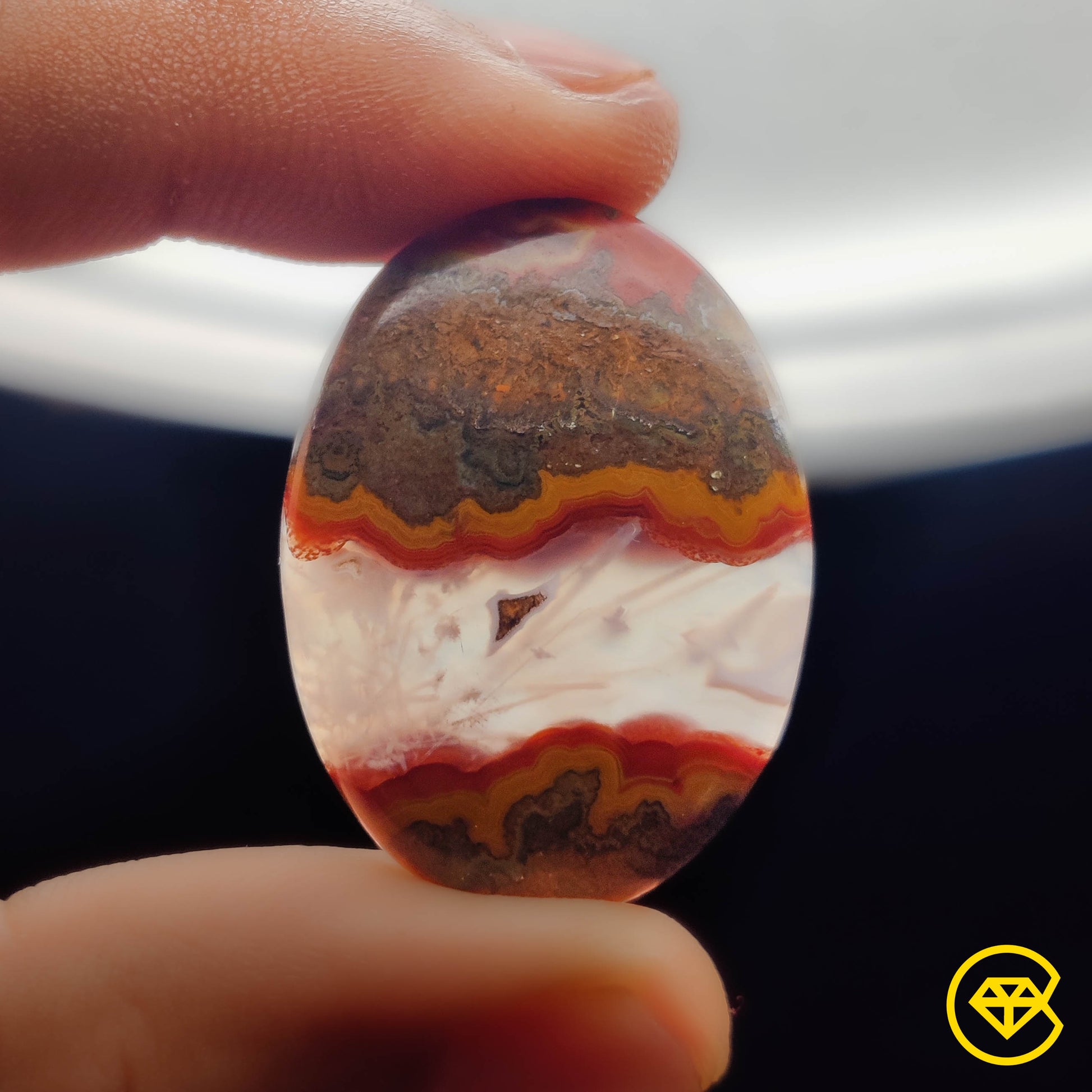 Moroccan Seam Agate