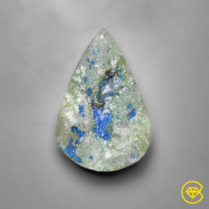 Raw Face Blue Horizon Azurite Druzy