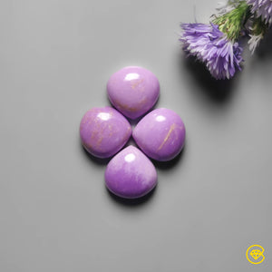 14 mm Phosphosiderite Calibrated Cabochons Lot