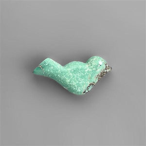 Hubie Turquoise Bird Carving