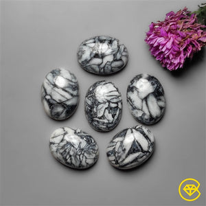 15X11 mm Pinolith Calibrated Cabochons Calibrated Lot