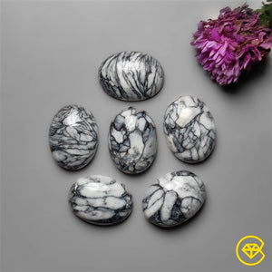 16X12 mm Pinolith Calibrated Cabochons Calibrated Lot