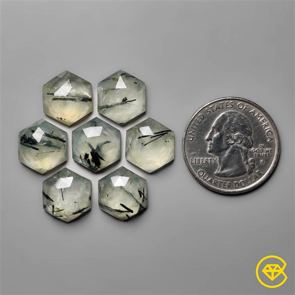 Prehnite|Tourmaline
