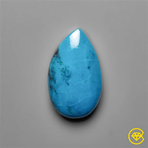 AAA Australian Chrysocolla Drop Cabochon