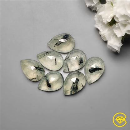 Prehnite,Tourmaline